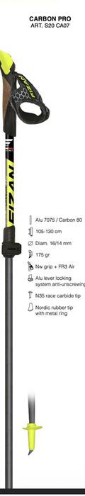 Fizan Carbon Pro Nordic Walking Poles 3 Fizan Carbon Pro Nordic Walking Poles